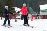 Terka a Zuzka - lyžování